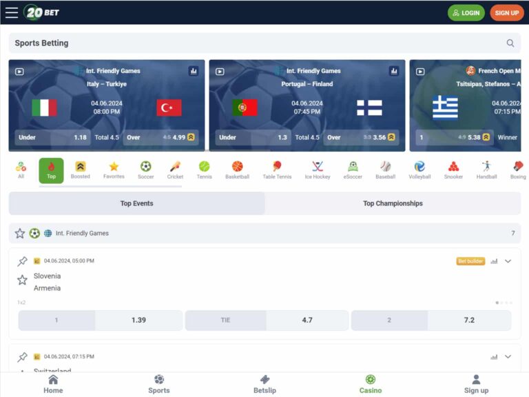 20Bet paris sportifs avis – Bonus, code promo et paris gratuits en Luxembourg